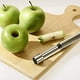 thumbnail image 5 of Descorazonador Manzana Ahuecador de Fruta y Verdura Cupcakes Acero Inoxidable Color Plateado, 5 of 6