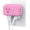 Pink, variant on General 2 Prong to 3 Prong Outlet Adapter with 360 Rotating Plug, 3 AC Power Splitter with 2 USB C PD20W, Travel Plug Adapter for US to Japan, Wall Outlet Extender for Old House Travel Essentials