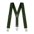 thumbnail image 1 of Buyless Fashion Bretelles Texturées Robustes pour Hommes - Sangles Ajustables de 48 Pouces 1 1/4 Pouces - Forme en Y, 1 of 7