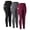 Black Grey Wine red, variant on 3-pack yoga pants with hip-lifting high waist, soft, comfortable, fashionable, suitable for fitness, sports, yoga, and as leggings