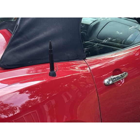 Bullet Style 0.5 Cal Black Antenna Mast Rod AM/FM for SATURN SKY 2007-2010 Brand New