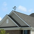 thumbnail image 2 of Klassen Bronze Eagle Cast Aluminum Weathervane, Black, 2 of 7