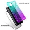 thumbnail image 3 of Compatible For AT&T Vista 2023 Case (6812D / WTATTRW2) Case with Built-In Screen Protector, Nagebee Full-Body Protective Shockproof Rugged Bumper Impact Resist Durable Phone Cover (Aqua/Purple), 3 of 6
