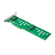Riser Dual U.2 Interface SFF-8639 3.0 x 8 expansion card Transfer Card Computer Components Expansion for Server