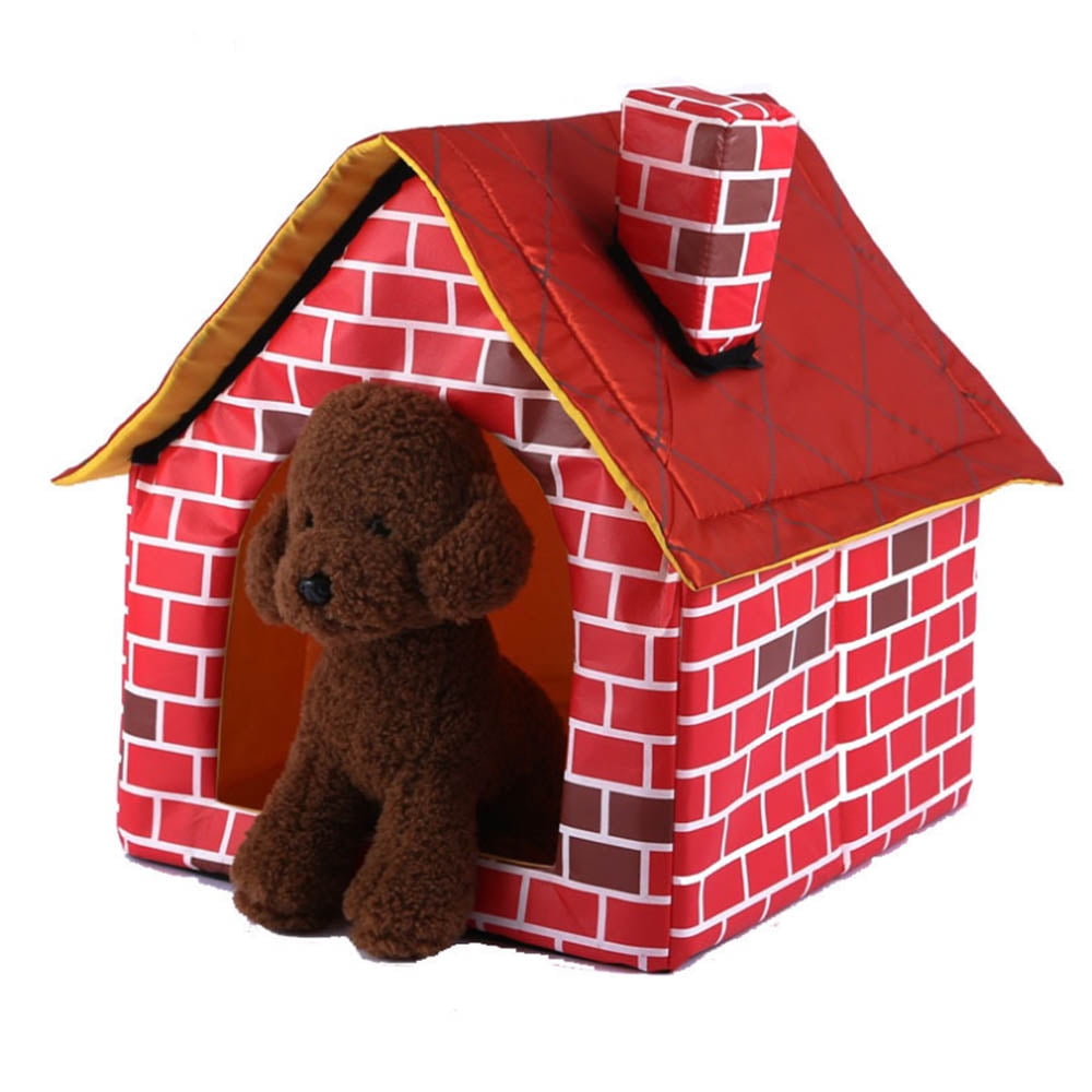 Small Dog House New Folding Portable Detachable Cat Bed House Soft Warm Dog Puppy Blanket Small Dog House New Soft Warm Portable Detachable Cat Bed House Walmart Com Walmart Com