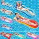 thumbnail image 3 of Fila flotante inflable plegable, colchón de aire de PVC para piscina, cama flotante de agua, tumbona, silla, hamaca, playa, piscina, fiesta, Verano, 3 of 4