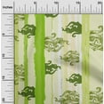 thumbnail image 2 of oneOone Cotton Flex Green Fabric Sea Sewing Craft Projects Fabric Prints By Yard 40 Inch Wide, 2 of 4
