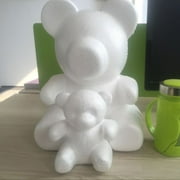 Flmtop 15cm Foam Bear Modeling DIY Craft Valentine Party Decoration Supplies Gift