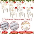 thumbnail image 2 of Fundas para Sillas Ganeen 6 Pzas Navideñas Lavables y Elásticas, 2 of 6