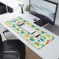 thumbnail image 2 of Long Mouse Pads for Desk,LightGreen Cartoon Dinosaurs Colorful Elements Desk Mats on Top Of Desks, Desk Mouse Pad Extra Large with 3mm Non-Slip Base and Stitched Edge for Gaming,Work,Home 31.5"x11.8", 2 of 5