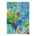 thumbnail image 1 of Betsy Drake FL1153 12.5 x 18 in. Green Parrot II Flag, 1 of 1