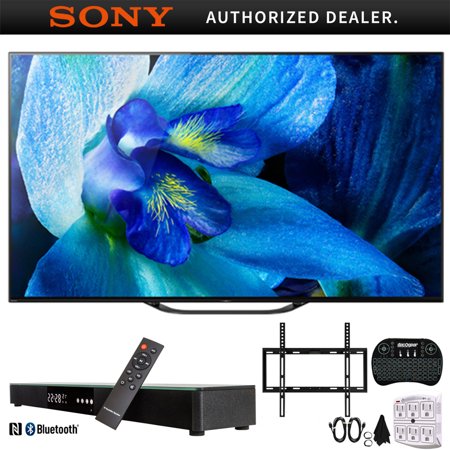 Sony XBR-65A8G 65-Inch BRAVIA OLED 4K HDR Smart TV (2019 Model) w/ Soundbar