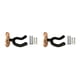 thumbnail image 2 of Soidarity Soporte para colgar en la pared para ukelele de guitarra, soporte para guitarras, estante para instrumentos de cuerda, accesorios para equipos 1 pieza 2piezas Soidarity CBP585019, 2 of 6