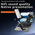 thumbnail image 2 of USB C to 3.5mm Audio Aux Jack Cable, Type-C Female to 3.5mm Male Audio Adapter Converter for USB C Wired Headphones, Compact Audios Dongle for Car Mobile Phones, 2 of 7