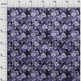 thumbnail image 3 of oneOone Cotton Poplin Navy Blue Fabric Tropical Floral Fabric For Sewing Printed Craft Fabric By The Yard 42 Inch Wide, 3 of 4