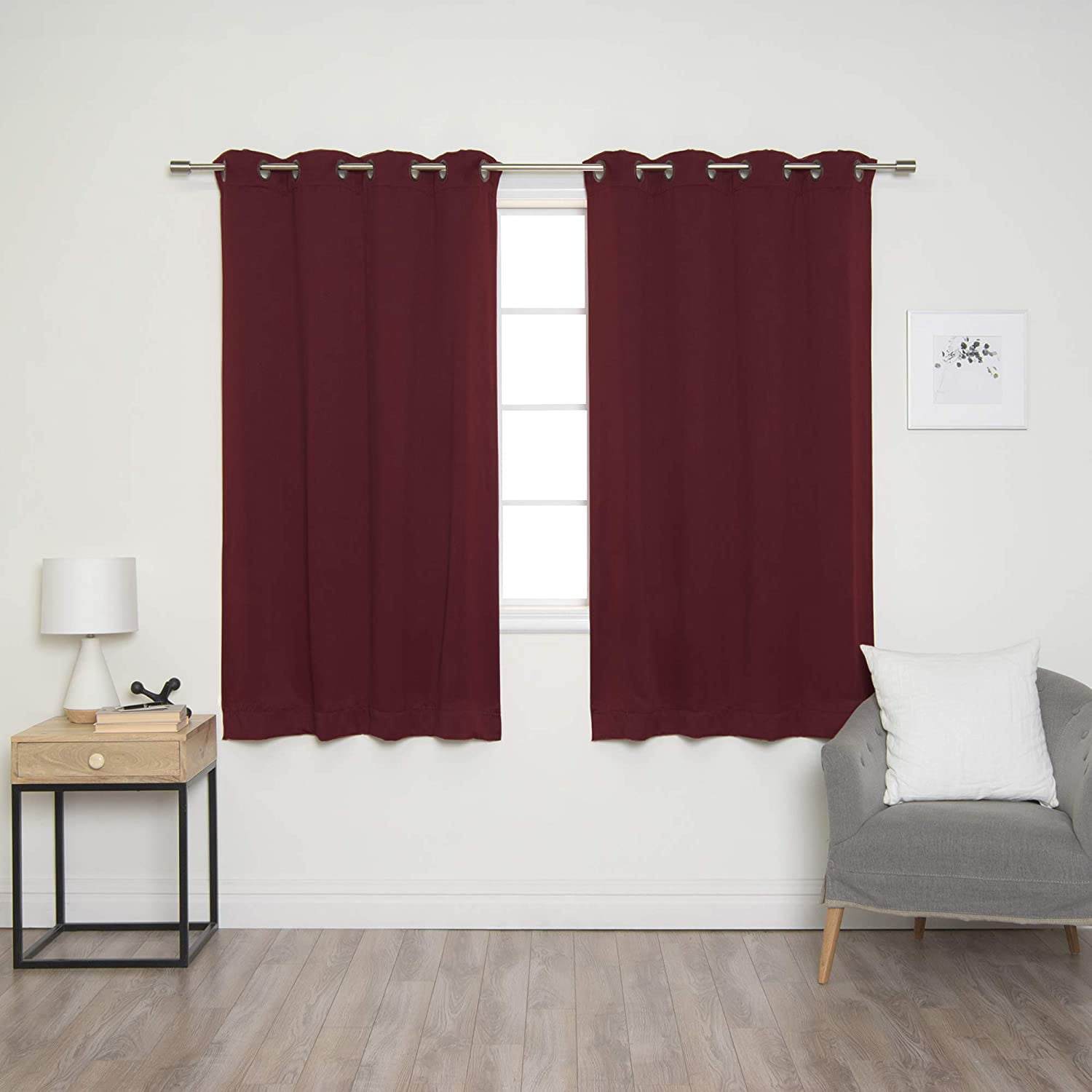 Quality Home Thermal Insulated Blackout Curtains - Antique Bronze