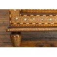 thumbnail image 7 of Vintage Anglo Indian Teak Wood Wardrobe Bone Inlaid Cabinet, Bone inlay armoire, bone inlay almirah, bone inlay unit, 7 of 7