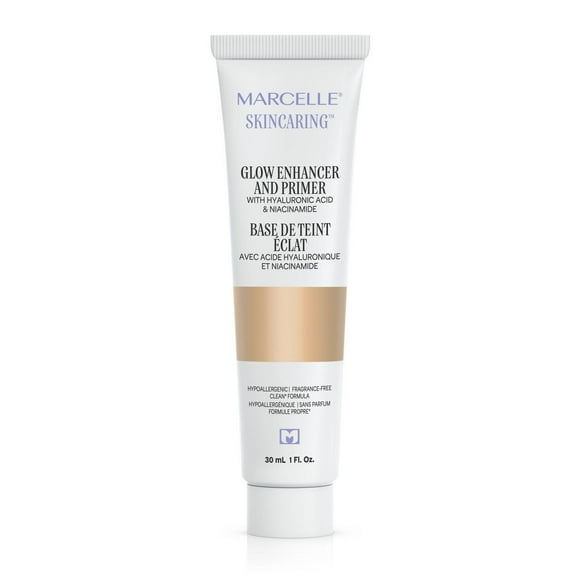 Skincaring Glow Enhancer and Hydrating Primer with Hyaluronic Acid, 30 mL