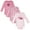 Cute Hearts, variant on Hudson Baby Infant Girls Cotton Long-Sleeve Bodysuits 3-Pack, Cute Hearts, 6-9 Months