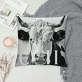 thumbnail image 2 of Orinice Cow Graphic Decorative Pillow Cover for Home Couch Living Room Bed Sofa 18x18in, 2 of 5