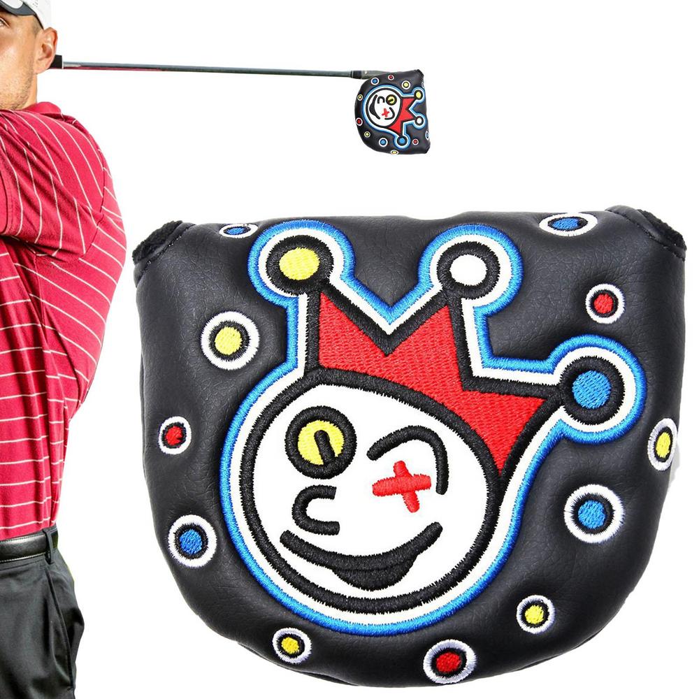 Lucybak Golf Head Cover Waterproof Clown Pattern Anime Golf Head Covers