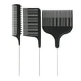 thumbnail image 1 of Peines para peinar el cabello, juego de peine de cola, peine para teñir, herramienta de salón, seccionamiento, resaltado, peine de corte de tejido para peluquería, 1 of 8