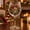 Garland, variant on Handcrafted 3D Christmas Wine Glass Collection, 6 Festive Holiday Designs, Decorative Stemmed Goblets for Christmas Parties, Dinners and Gifts