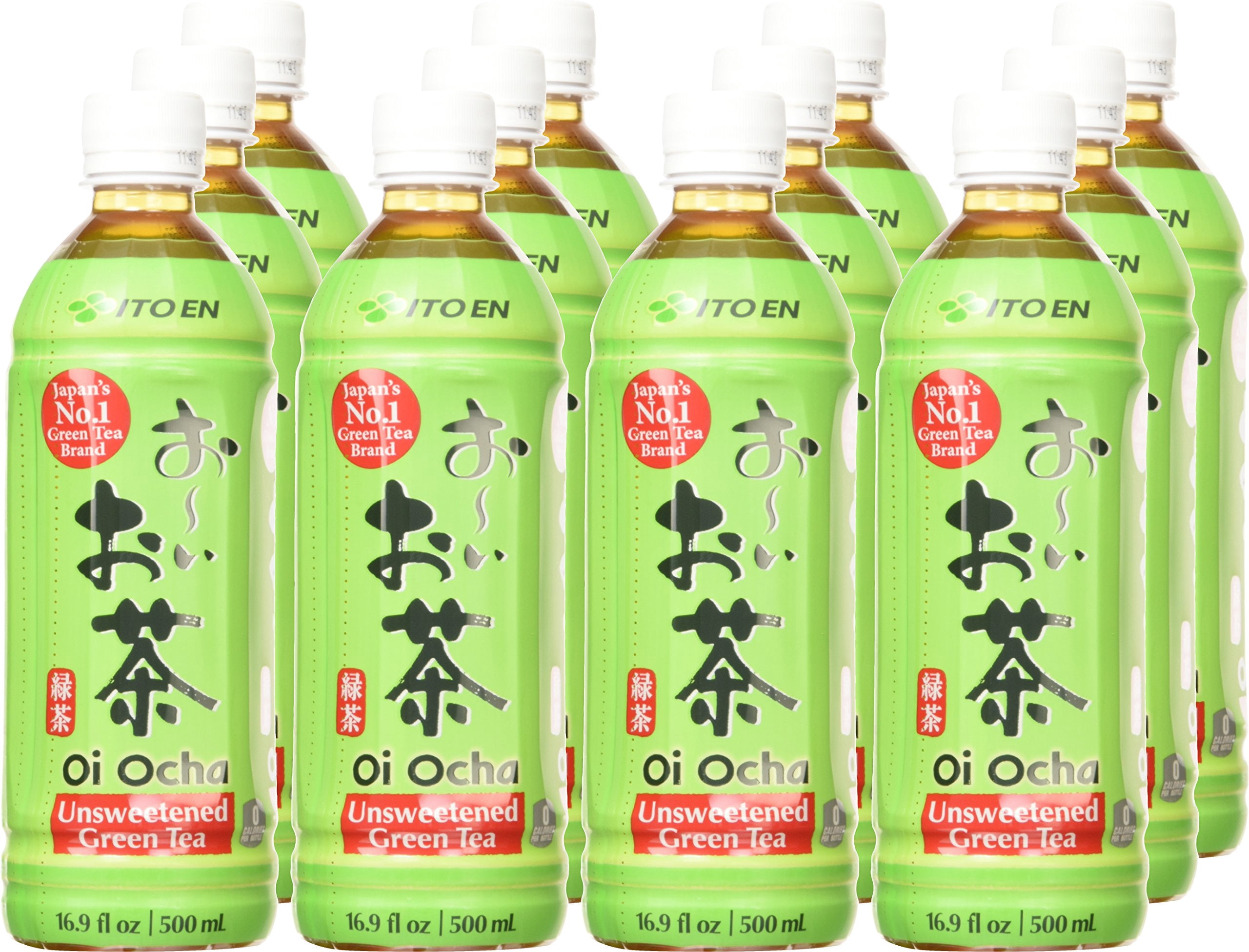 Ito En Oi Ocha Japanese Green Tea, 16.9-Ounce Bottles (Pack of 12) ( Value Bulk Multi-pack)