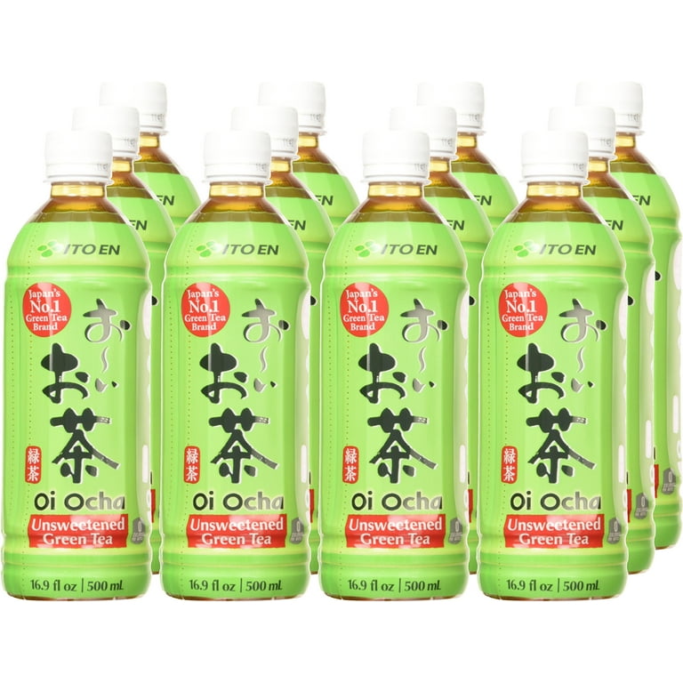 Ito En Oi Ocha Unsweetened Green Tea, Fl (12Pack)