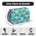 thumbnail image 5 of Hirioo Cartoon Monster Truck for Large Grid Mesh Pencil Case with Zipper Stationery Organizer Case, 5 of 7