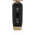 thumbnail image 2 of Microphone vintage en alliage de zinc, support rotatif à tension automatique, microphone vocal dynamique rétro pour KTV, doré, 2 of 4