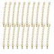 thumbnail image 4 of Cadena de Extensores de collar 20 Sets Colgantes Tobilleras Cadena Extensor para Fabricación de Joyas, 4 of 9
