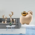 thumbnail image 2 of Estatua de ciervo alce,Figuras de alce y ciervo,decoración del hogar,estatuas de resina,Estatua de escultura decorativa de figura de reno para el hogar,Mini estatua de animal,Mini estatua de, 2 of 8