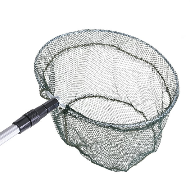 Tooarts Fishing Net Fish Landing Net Foldable Collapsible Telescopic Pole Handle Fish Catching Or Releasing