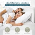 thumbnail image 2 of Size Pillows for Side Stomach Back Sleepers Cooling Fluffy Cozy Set Made in, 2 of 8
