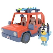 Bluey, 4-Wheel-Drive Family Vehicle, with 1 Figure and 2 Surfboards, Toddler Toy