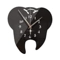 thumbnail image 1 of Relojes De Pared De Acrílico Modernos, Decorativos Silenciosos Para Cocina, Oficina, Negro Sunnimix Reloj de pared, 1 of 8
