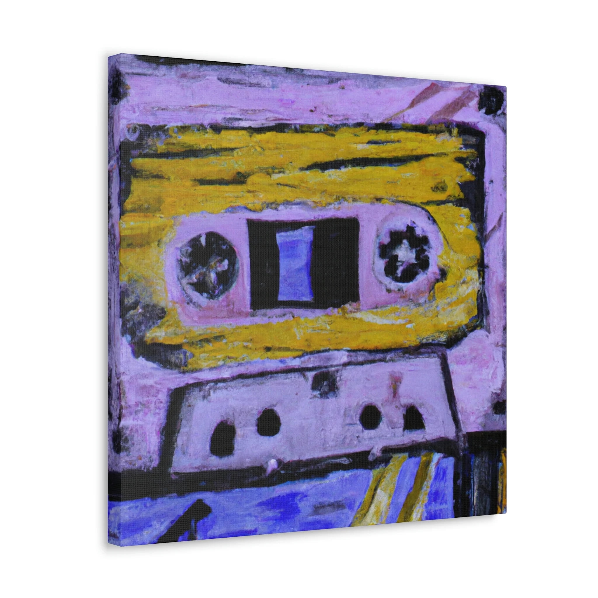 Cassette Tape Reflection - Canvas