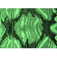 thumbnail image 1 of Ahgly Company Indoor Rectangle Abstract Emerald Green Modern Area Rugs, 5' x 7', 1 of 4