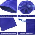 thumbnail image 4 of Velvet Jewelry Pouches, 20PCS Small Velvet Gift Bags with Drawstring, Christmas Gift Bags for Wedding Favors, Candy Bag, Party Favors, 4 of 7
