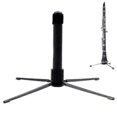 thumbnail image 2 of Portable Flute Stand Foldable Support 4-leg Holder Stand For Flute Clarinet 26-27s, 2 of 5
