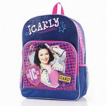 Nickelodeon iCarly Backpack Sport School Travel Back Pack - Walmart.com