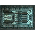 thumbnail image 1 of Ahgly Company Indoor Rectangle Persian Light Blue Traditional Area Rugs, 4' x 6', 1 of 4