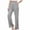 Gray, variant on HAiming Women's Wide Leg Sweatpants Elastic High Waisted Pants Solid Color Lightweight Pant Fall Clothes with Pockets