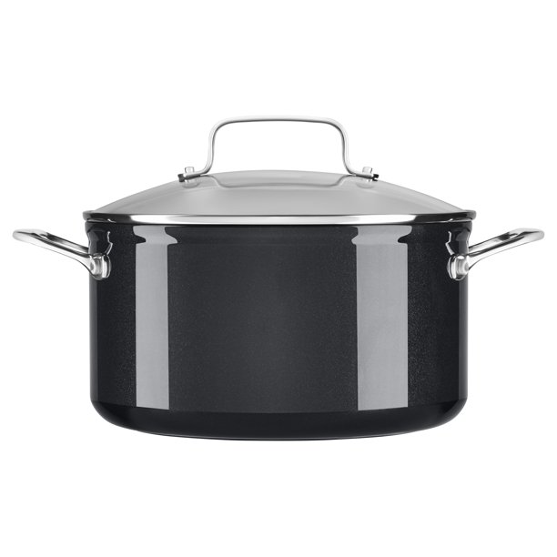Kitchenaid Hard Anodized Nonstick 6.0Quart Low Casserole With Lid