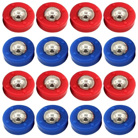 

16Pcs Kids Party Tabletop Sliding Pucks Table Soccer Game Rolling Beads Curling Rollers