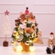 thumbnail image 4 of Navidad Artificial Con Luces Led Mini Árbol De Navidad Para Decoraciones Navideñas De Mesa Methold HA040429-01, 4 of 6