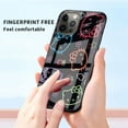 thumbnail image 4 of Glass Case For Apple iPhone 14 13 Pro 11 12 7 8 Plus SE 2022 XR X XS Max 6 6S Tempered Phone Cover  Hello Kitty Lovly Cute LXY, 4 of 7