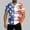 Pink, variant on Plcasen American Flag Shirts for Men 4th of July Patriotic T Shirt USA Memorial Day Tee Tops