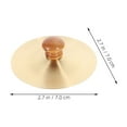 thumbnail image 6 of CTIRCHIU Copper Finger Cymbals Pair for Music Education, Golden Color, Ideal for Party and Rhythm Training, 6 of 8